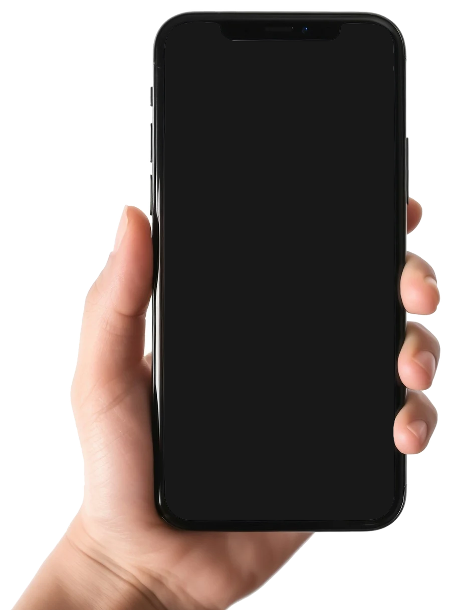 Elinde telefonla randevu alan müşteri